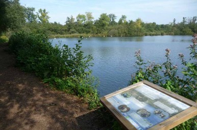Vue sur la réserve naturelle © Médiéval-AFDP