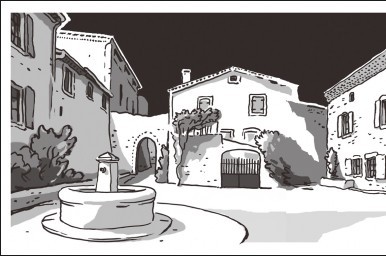 Illustration de St-Vincent-de-Barrès ©T. Guyon-Médiéval AFDP