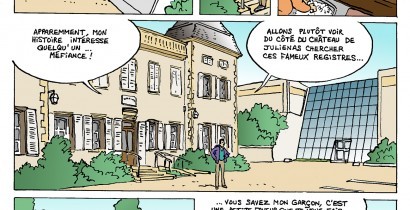 BD "L’héritage" une aventure en Pays Beaujolais (Tome 1)