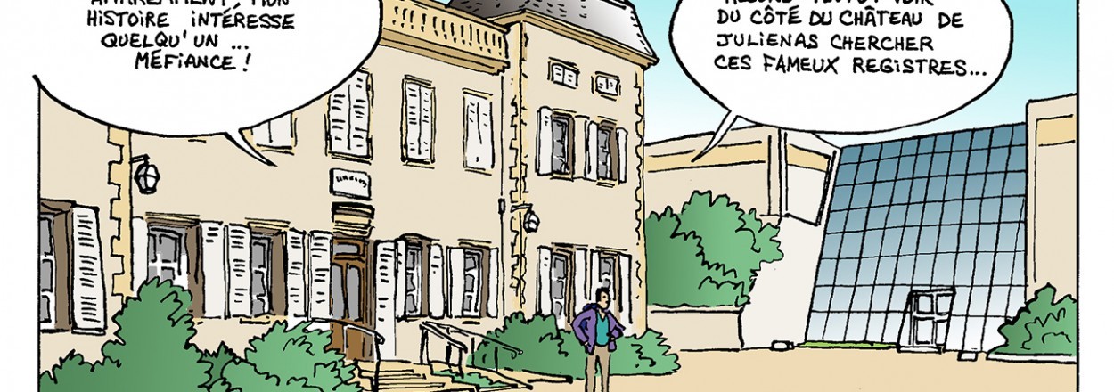 BD "L’héritage" une aventure en Pays Beaujolais (Tome 1)