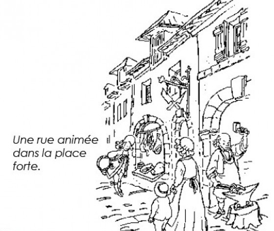 Extrait d'une fiche du Livret-Mémo©  © T. Guyon Médiéval AFDP