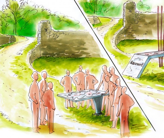 © Thibaud Guyon Médiéval AFDP